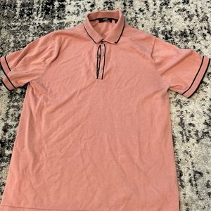 Pink/Salmon Polo Shirt